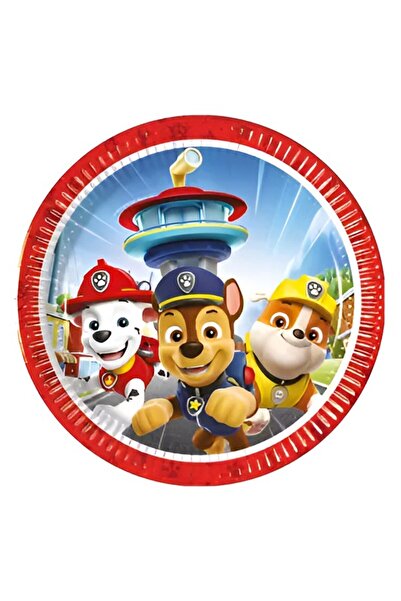 Generic Brand Πιάτα γλυκού Paw Patrol - Rescue Heroes (8 τεμ)