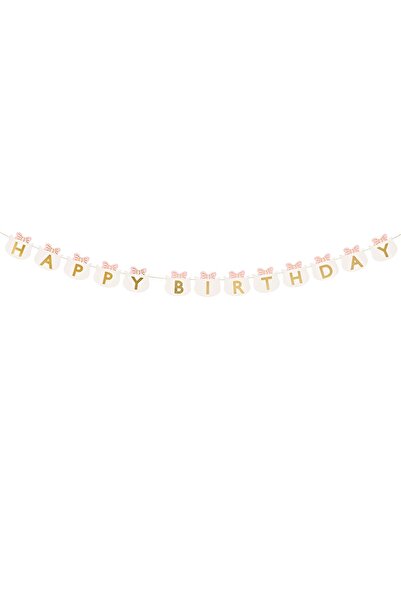 Generic Brand Γιρλάντα Happy Birthday Kitty 280cm