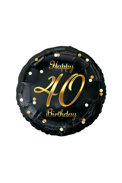 Generic Brand 18" Μπαλόνι Γενεθλίων 40th Birthday