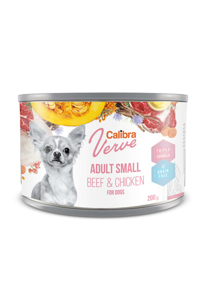 Brit Care Calibra Dog Verve GF Adult Small Chicken & Beef 200 g