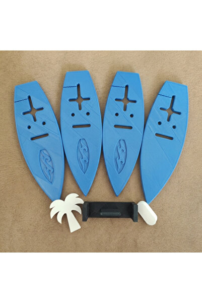 COPPERMALL HANDMADE Beach Towel Stabilizer Clip (Set of 4) – Wind Stake, Secu...