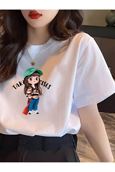 barsdepo Tricou cu imprimeu pentru fete cu tematică anime – Tricou unisex cu ...