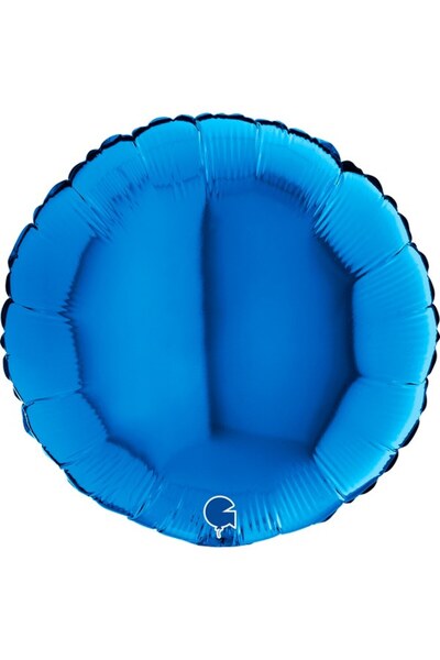 Generic Brand 18" Μπαλόνι Μπλε Στρογγυλό