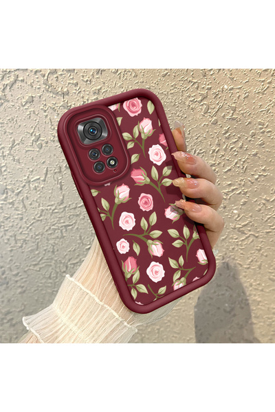 CHICASELUX حافظة من السيليكون الناعم متوافقة مع Redmi Note 11/Note 11S، بخلفي...