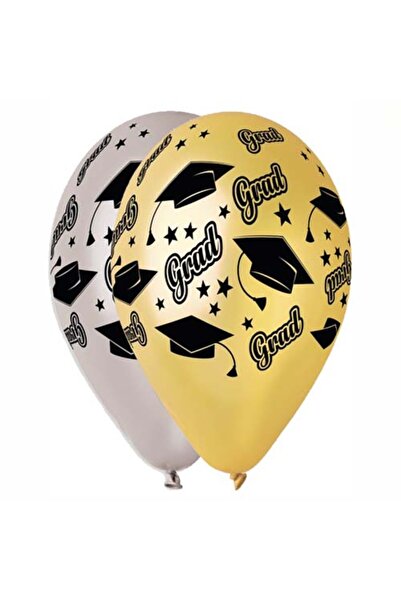 Generic Brand 13" Μπαλόνια Αποφοίτησης Shiny Μεταλλικά (25 τεμ)