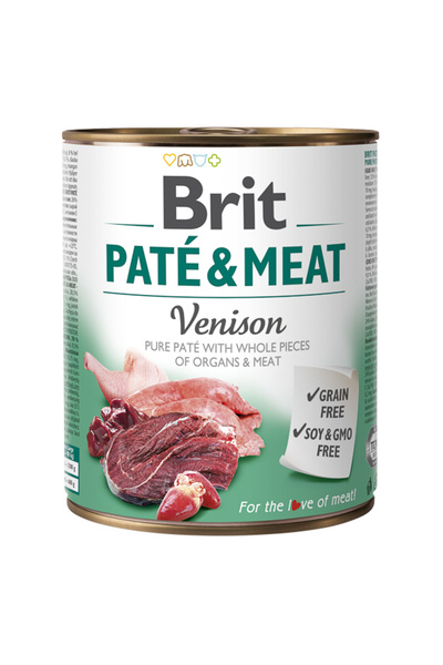Brit Care Brit Pate and Meat Venison 800 g