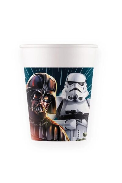 Generic Brand Ποτήρια πάρτυ Star Wars Galaxy (8 τεμ)