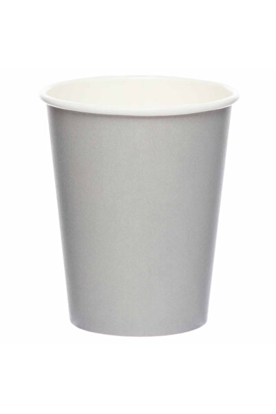 Generic Brand Ποτήρια χάρτινα γκρι Graphite (8 τεμ)