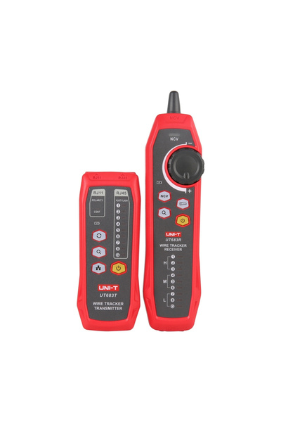 unı-t UT683KIT Ελεγκτής και Ανιχνευτής Καλωδίων, RJ11/RJ45, Επαναφορτιζόμενο,...