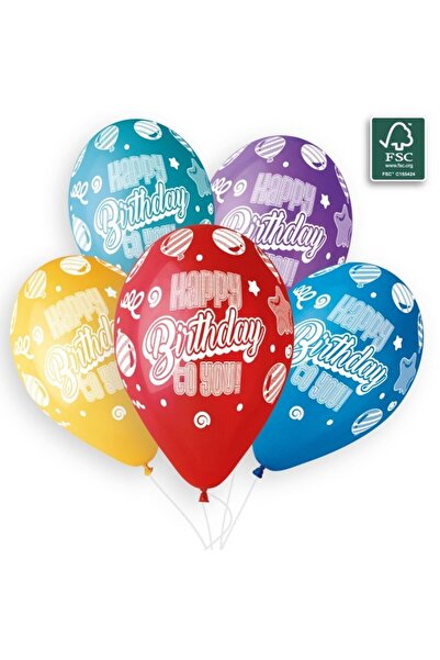 Generic Brand Λάτεξ Μπαλόνια Happy Birthday To You (25 τεμ)