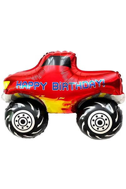 Generic Brand 29″ Μπαλόνι Αυτοκίνητο Monster Truck Happy Birthday