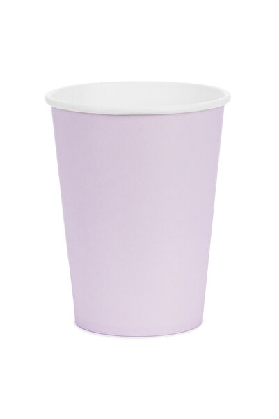 Generic Brand Λιλά Χάρτινα Ποτήρια (6 τεμ)