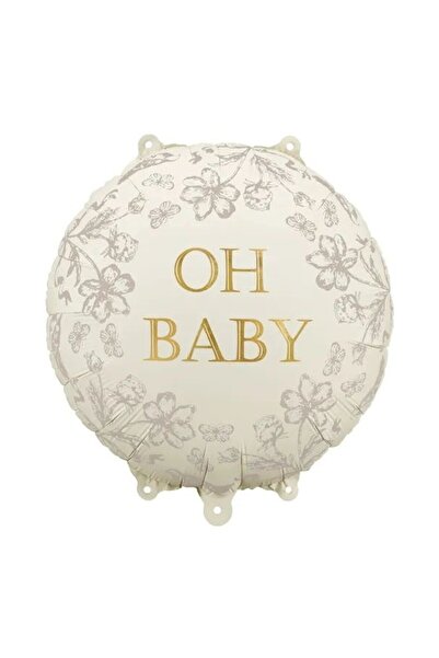 Generic Brand 18" Μπαλόνι Γέννησης Oh Baby