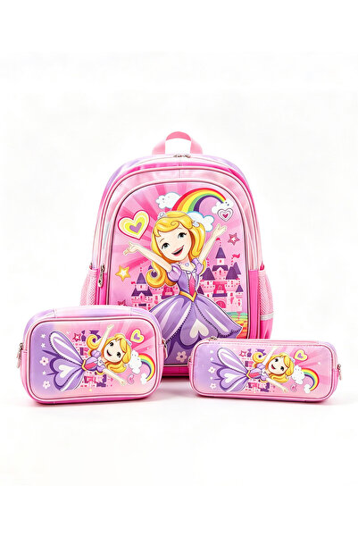 Fab N Funky School Kit,Princess Sofia Themed, Includes Lunch Bag, Pencil Pouc...