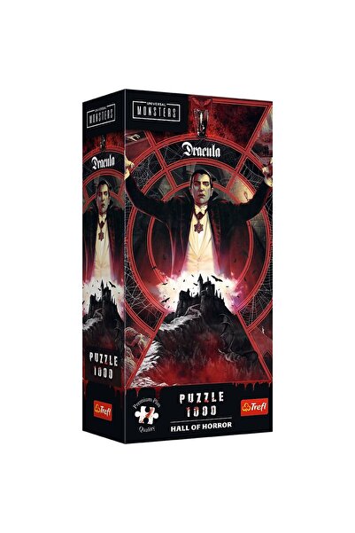 Trefl PUZZLE 1000 PREMIUM PLUS UNIVERSAL MONSTERS SALA GROAZEI DRACULA