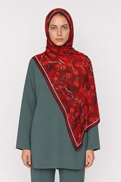 Mooncorn Sienna Desen Hebei Silk Shawl
