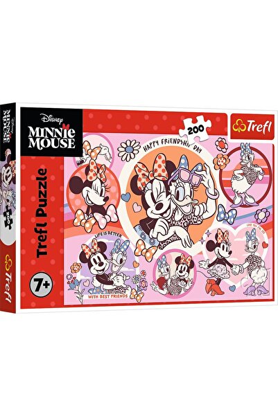 Trefl PUZZLE 200 DISNEY MINNIE MOUSE OBICEIURILE LUI MINNIE