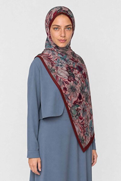 Mooncorn Botanic Pattern Hebei Silk Shawl