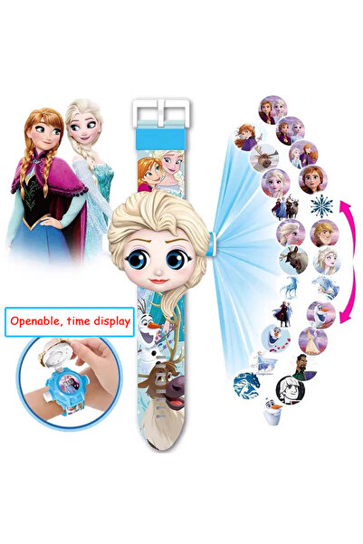 Choice 24BX OPP New Projection Minnie Children Watches For Girls Disney Princ...