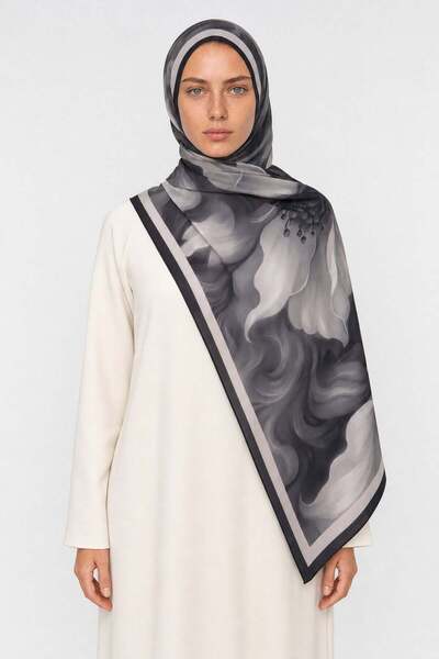 Mooncorn Pure Desen Hebei Silk Shawl