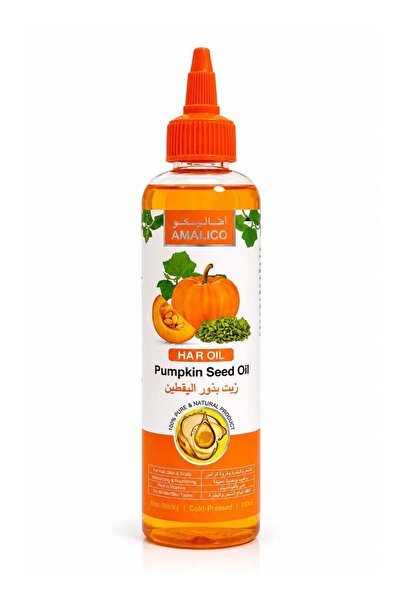 Amalico 100% Pure Cold Pressed Pumpkin Seed Oil for Hair, Scalp, Skin & Nails...