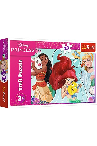 Trefl PUZZLE 30 DISNEY PRINCESS PRINTESE FRUMOASE SI CURAJOASE