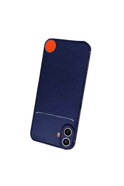 UnDePlus Nothing Phone 1 CMF Kılıf Karbon Silikon Case