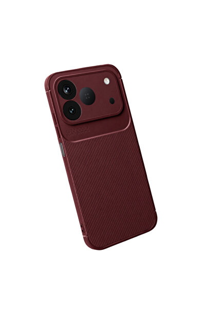 UnDePlus Tecno Spark 50 4G Kılıf Karbon Silikon Case
