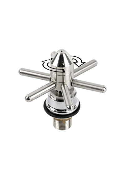 MIBRU Rinser valve stainless steel Spins