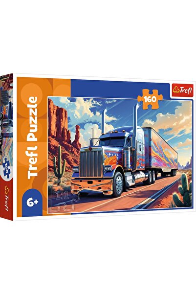 Trefl PUZZLE 160 CAMION PE DRUM