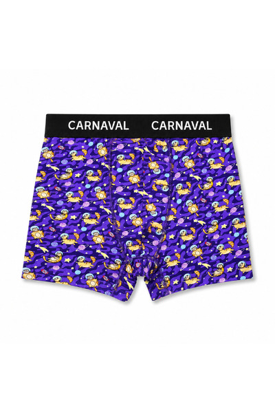 CARNAVAL SOCKS Carnaval Wild Orbit Erkek Boxer 3’lü Set