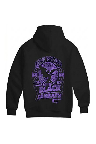 SVART WEAR Black Sabbath Printed Unisex Oversize 100% Cotton Sweatshirt
