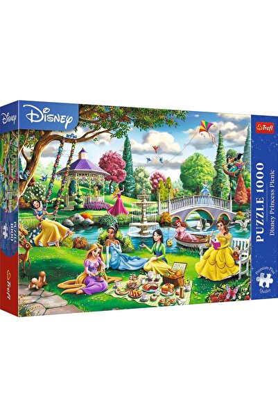 Trefl PUZZLE 1000 PREMIUM PLUS DISNEY PRINCESS PICNIC