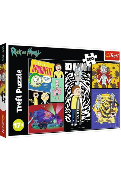 Trefl PUZZLE 300 RICK AND MORTY UN LOC CIUDAT IN GALAXIE