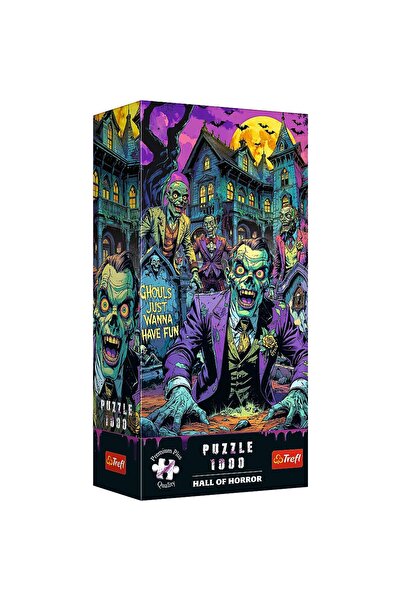 Trefl PUZZLE 1000 PREMIUM PLUS SALA GROAZEI ZOMBI