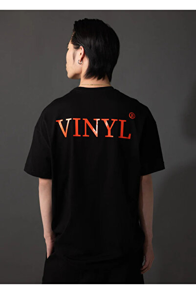 VINYL ART CLOTHING Ανδρικό κοντομάνικο μπλουζάκι - 14374-01 - βαμβακερό overs...