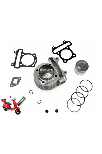 KOÇAK MOTOR Rks Azure 50 - Kuba AZ50 -AKalite- Silindir Set 100cc