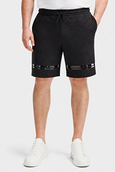 Hugo Boss Boss Men Brand Logo Basic Shorts, Black