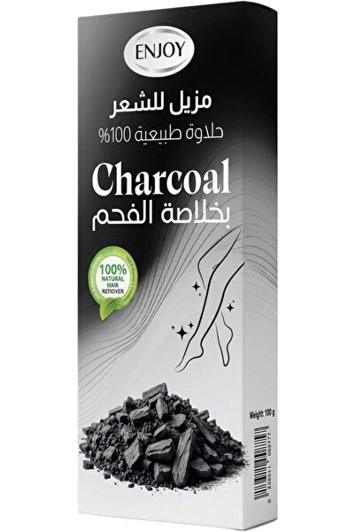 Enjoy معجون السكر لإزالة الشعر بالفحم 100 جرام