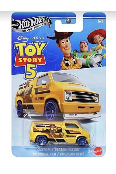 HOT WHEELS Toy Story 5 Series Custom ’77 Dodge Van / Woody