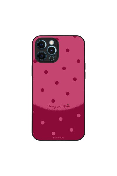 OEM Θήκη Sonique Delulu Polka Era Series για Apple iPhone 12 Pro Max Top Cherry