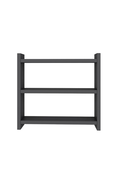 OEM Ράφι κουζίνας, μελαμινική μοριοσανίδα, 44x40x10 εκ., ανθρακί - Re-Bloom