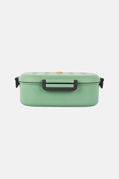 Flaneur Plastic Lunch Box With Easy Open Latch, Mint Green