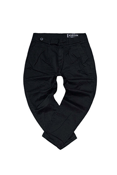 COSI JEANS Ανδρικό παντελόνι - 57-FUGGO 1 - κανονική εφαρμογή, μαύρο