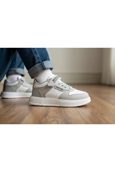 Tuğba Ortopedi 2002 Orthopedic Unisex Children's Gray Sneaker