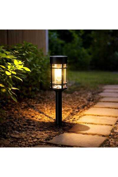 OEM Hoff LED ηλιακό φωτιστικό, νήματος, πλαστικό, Υ 48 εκ., μαύρο, εξωτερικού...