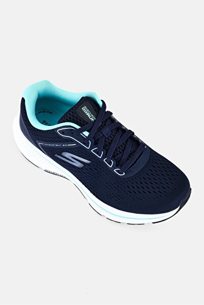 SKECHERS Women Mile Maker Lace Up Running Shoes, Navy