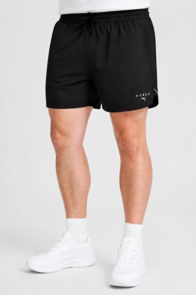 Puma Men Sportswear Fit 6 Inseam Training Shorts, Black