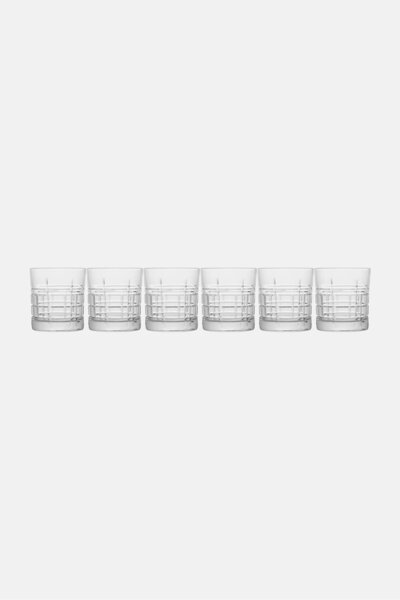 LAV Brit Water Glass 6-Piece Water- Soft Drink -Whiskey Glass 325 Cc Brt430