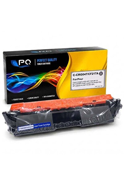 PQ PERFECT QUALITY حبر PQ 17A CF217A / CRG047 أسود متوافق مع طابعات HP LaserJ...